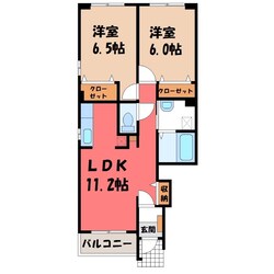 サン・クレメント Ⅱの物件間取画像